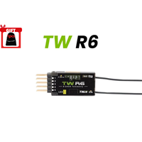 FrSky TW R6 Dual 2.4GHz Band Receiver 6CH PWM Channel For Remote Control Aircraft Rc Model Accessories