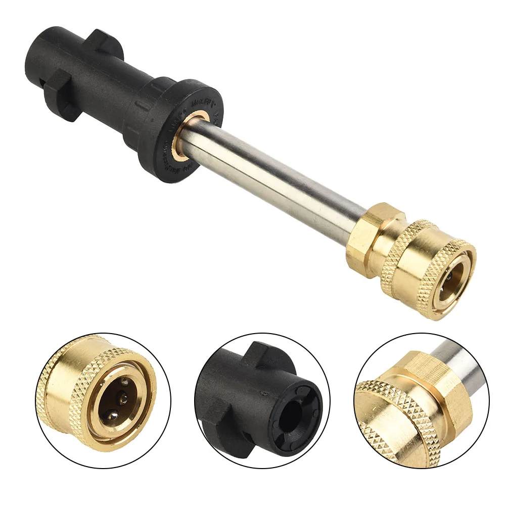 Replacement Tool Fitting For Karcher K2-K7 Lance Bayonet Part Quick Connect 1/4in Accessory Adapter High Quality