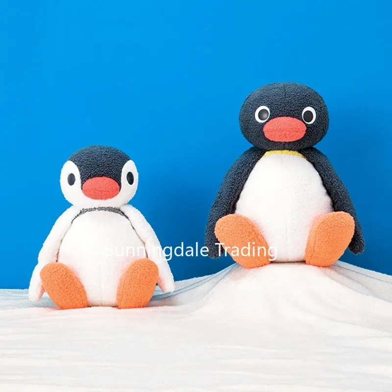 

Pingu Plush Toy Anime Pingued Brother and Sister Pinga Peluche Doll 38cm Cosplay for Gift