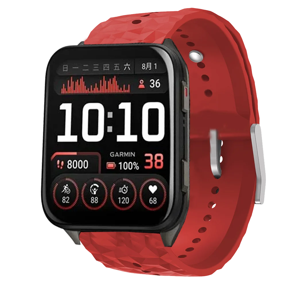 24 مللي متر حزام سيليكون كلاسيكي للغارمين Venu X1 الرياضة SmartWatch الفرقة كوريا أحزمة اكسسوارات مناسبة ل Garmin Venu X1 #6