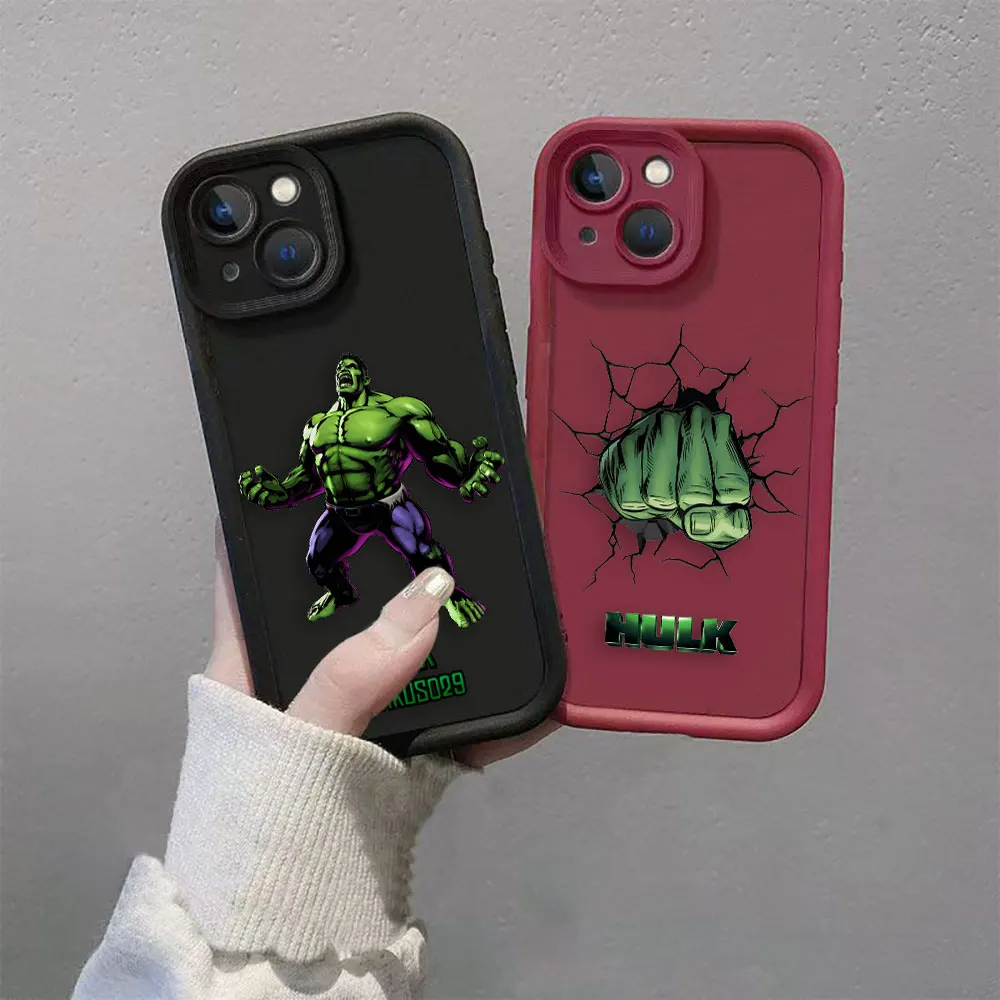 Marvel The Hulk Comics Luxtury Phone Case For HONOR Y7A Y9 50 20 X95 X9 90 8X MAGIC 5 NOVA 9 Y70 Y70S SE PRO Case Funda Shell