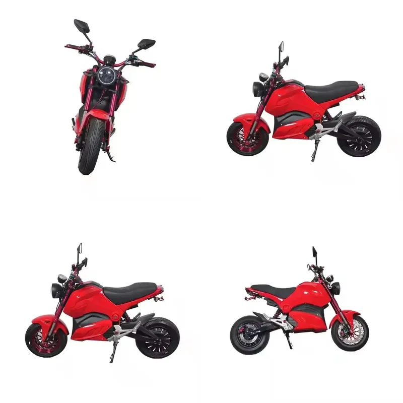 STROVAN Customized 1000W Double Disc Electric Scooter Factory Supply Vintage Style Adult Electric Motorcycle 72V Voltage