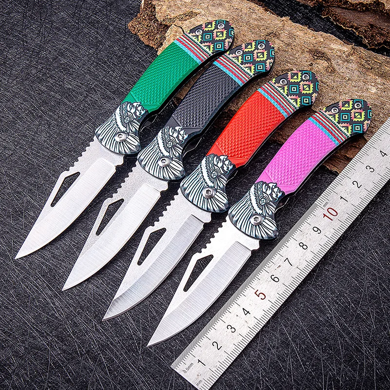 

High Hardness Color Handle Outdoor Claw Knife, Small Knife, Portable Folding Knife, Fruit Knife, Outdoor Knife, Curved Knife