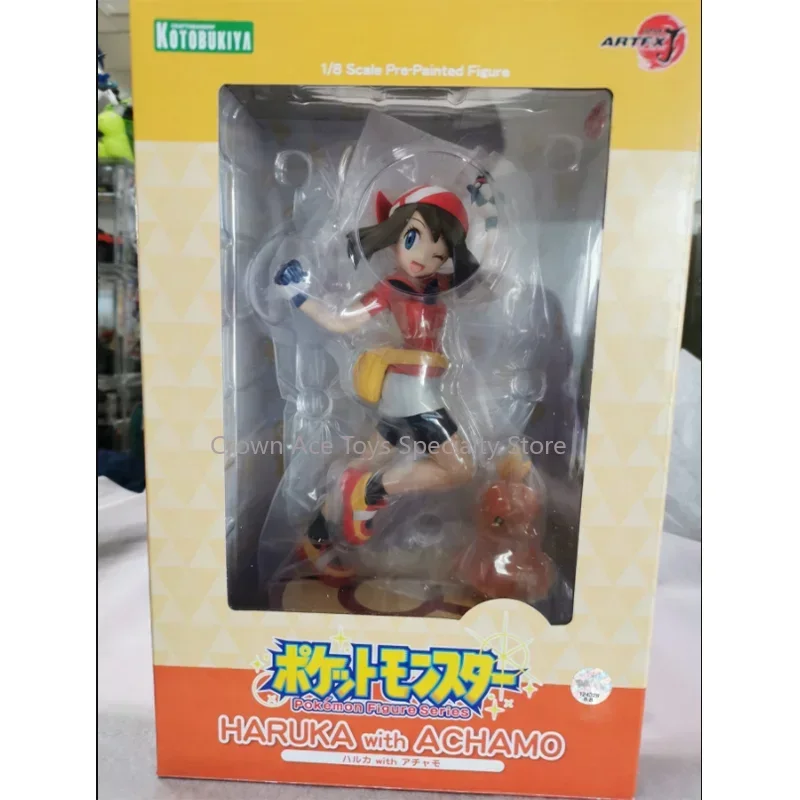 KOTOBUKIYA Anime Figure PP962 ARTFX J Pokemon May Action Figure Trendy Toy Doll for Kid Holiday Gift Collectible Model Ornaments