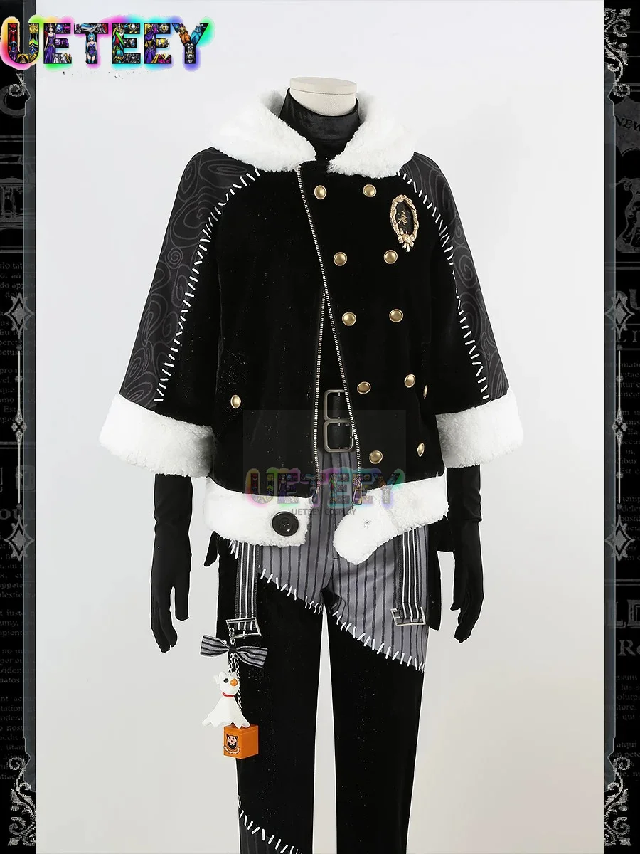 UETEEY COS Twisted Wonderland Christmas Cater Cosplay Costume Custom Made Halloween Costume Custom Size view 4