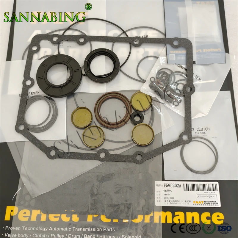 

New TF80-SC TF81-SC Auto Transmission Overhaul Kit Rebuild kit Gasket Rings TF80SC TF81SC For Ford VOLVO CADILLAC LINCOLN MAZDA