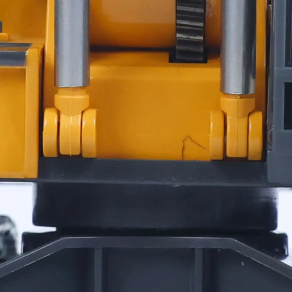 

1/50 RC Excavator 970 Remote Control Construction Vehicle Electric Lifting Digger Metal Bucket Tracks Light Sound RTR Battery