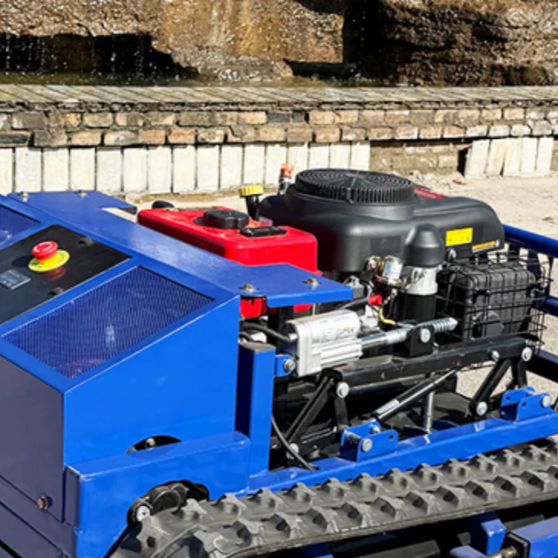 

Индивидуальная промышленная бытовая интеллектуальная газонокосилка с дистанционным управлением, подходит для больших газонов с наклонным и нечетным дождем.