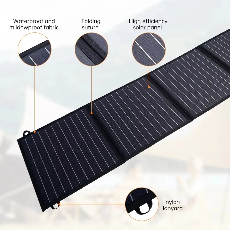 

Portable Power Station Foldable Solar Panel 300W Folding Solar Panel for Solar Power System