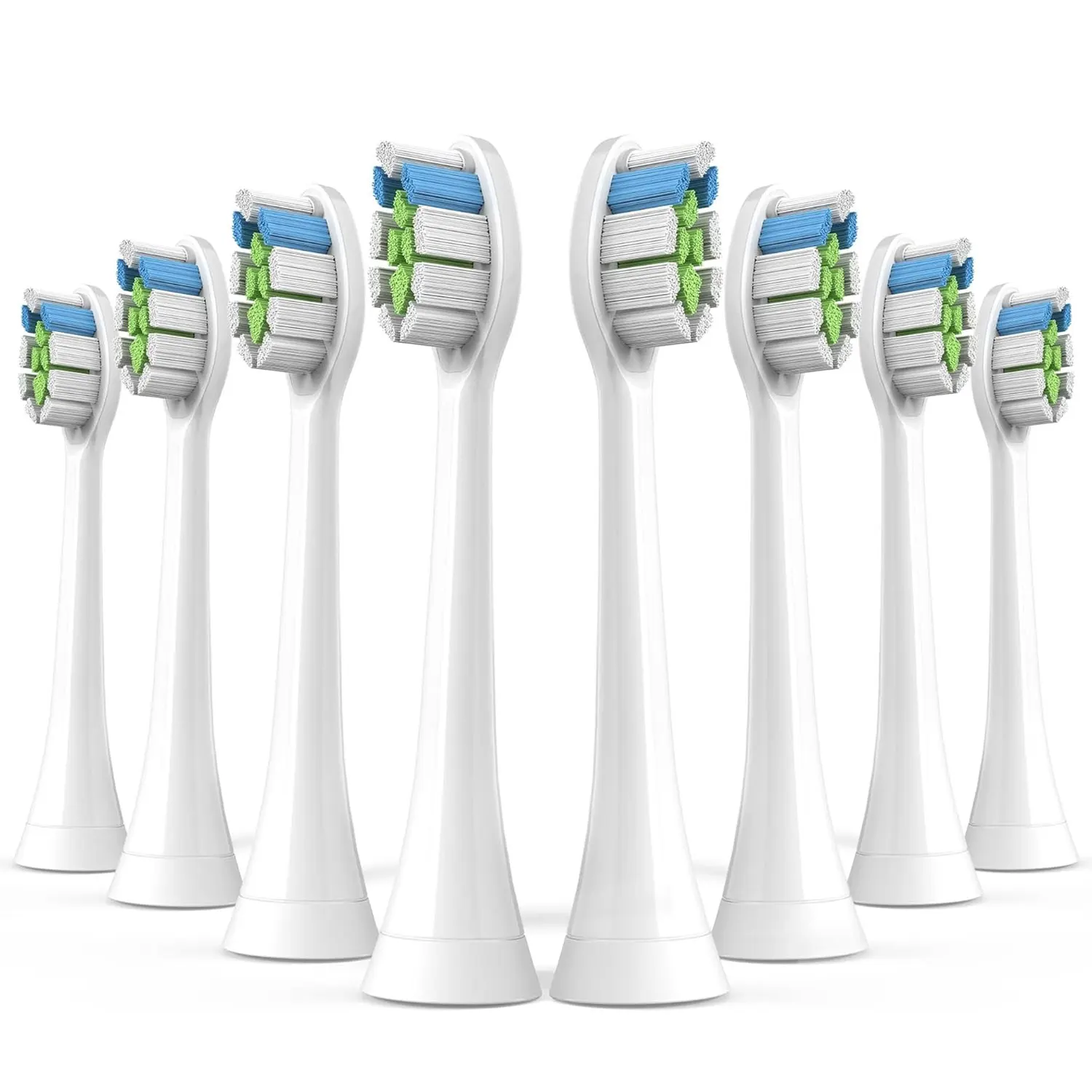 Testine di ricambio per spazzolino da 4 pezzi compatibili con Philips Sonicare ProtectiveClean