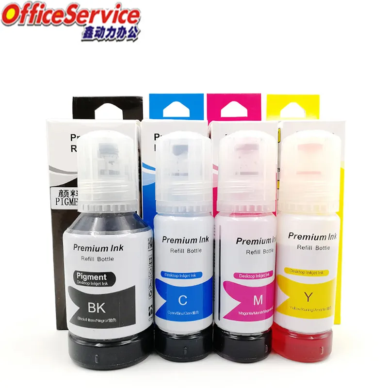 504 Refill ink compatible for Epson EcoTank L6161 L6171 L6191 L6270 L14150 L4160 L4260 inkjet printer