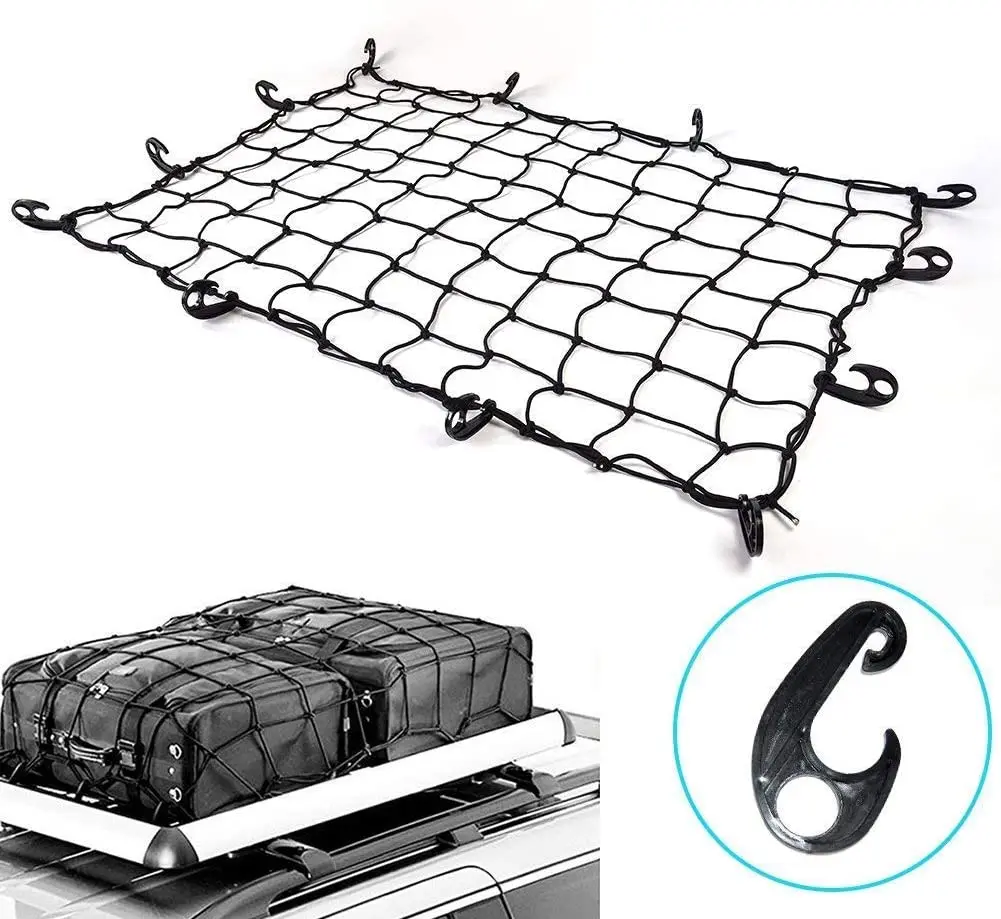 Cargo net for car roof  net for luggare cars 90x120cm or customized sizes