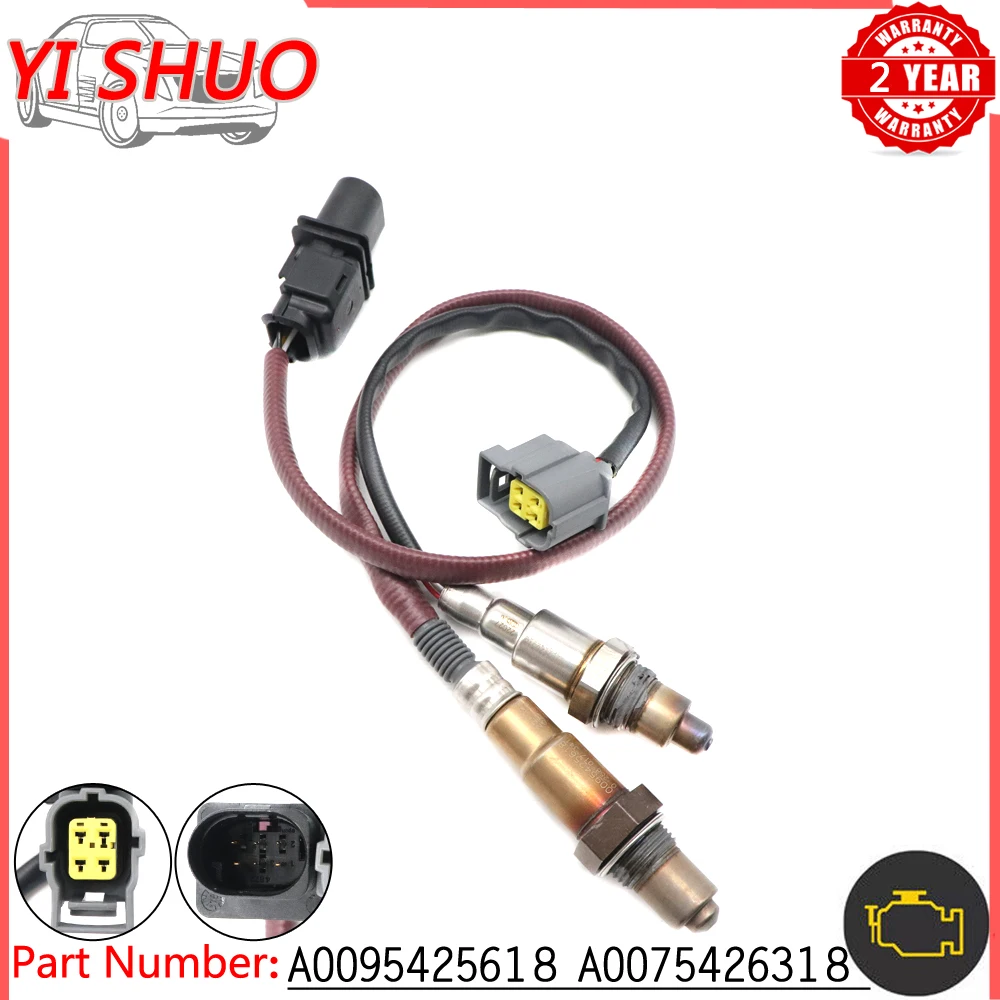 

Car Air Fuel Ratio Lambda Oxygen Sensor A0095425618 A0075426318 for Mercedes CLA45 AMG 2014-2019