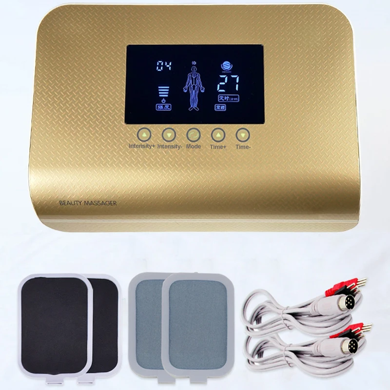 Tens Unit Pain Massage Therapy Electrotherapy Device Electric Muscle Stimulator For Pain Relief Therapeutic Apparatus