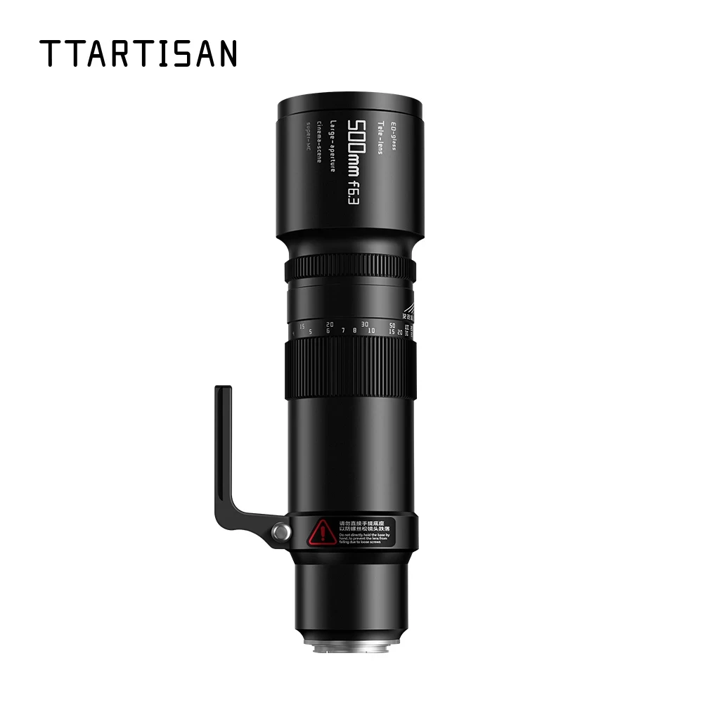 

TTArtisan 500mm F6.3 Camera Lens Full Frame for Fuji X G Sony E Mount Canon RF EF Nikon Z F Leica L Ultra-telephoto Lenses