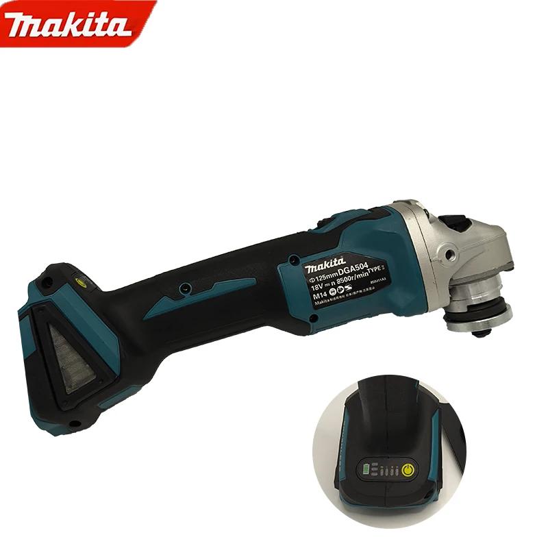 

Makita DGA504 18V 6.0Ah 125mm brushless lithium battery multi-purpose angle grinder bare machine