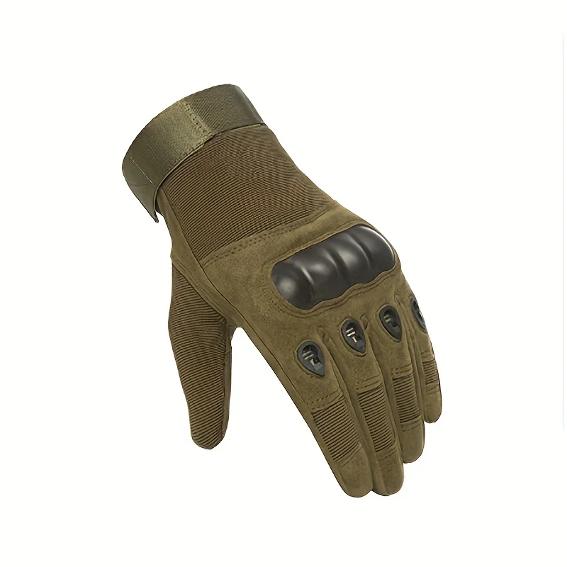 Men's Tactical Military Gloves Anti-Slip Color Bullet Air Gun Shooting Soldier Combat Bicycle All-Finger Gloves