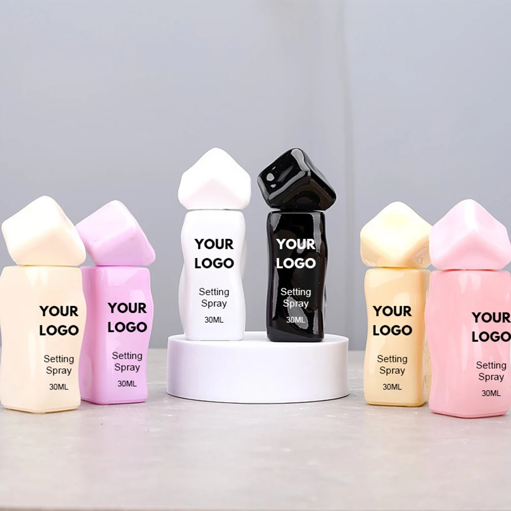 

Private Label 30ml Setting Spray Custom Logo Macaron-shaped Matte Oil-Control Quick-drying Long-lasting Waterproof Makeup Vegan