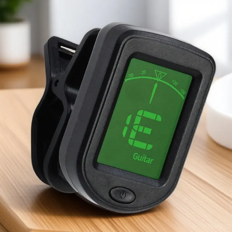 Universal Tuner for Guitar Violin Ukulele Bass Compact Clip-on Design Non-Slip Clamp Portable Music Instrument Tuning view 6
