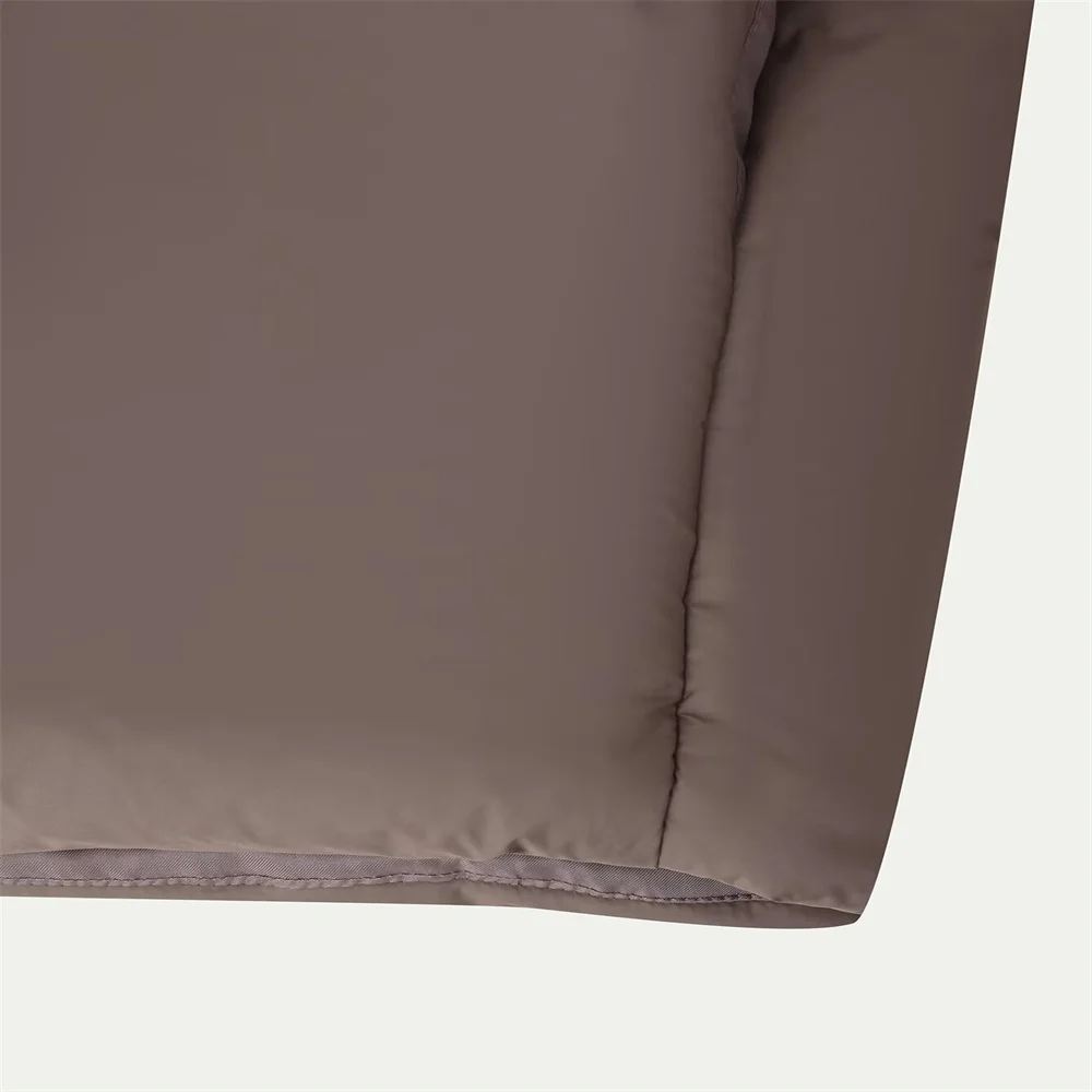 Autumn and Winter New Women's Fashion Simple and Versatile Stand up Collar Button Cotton Jacket