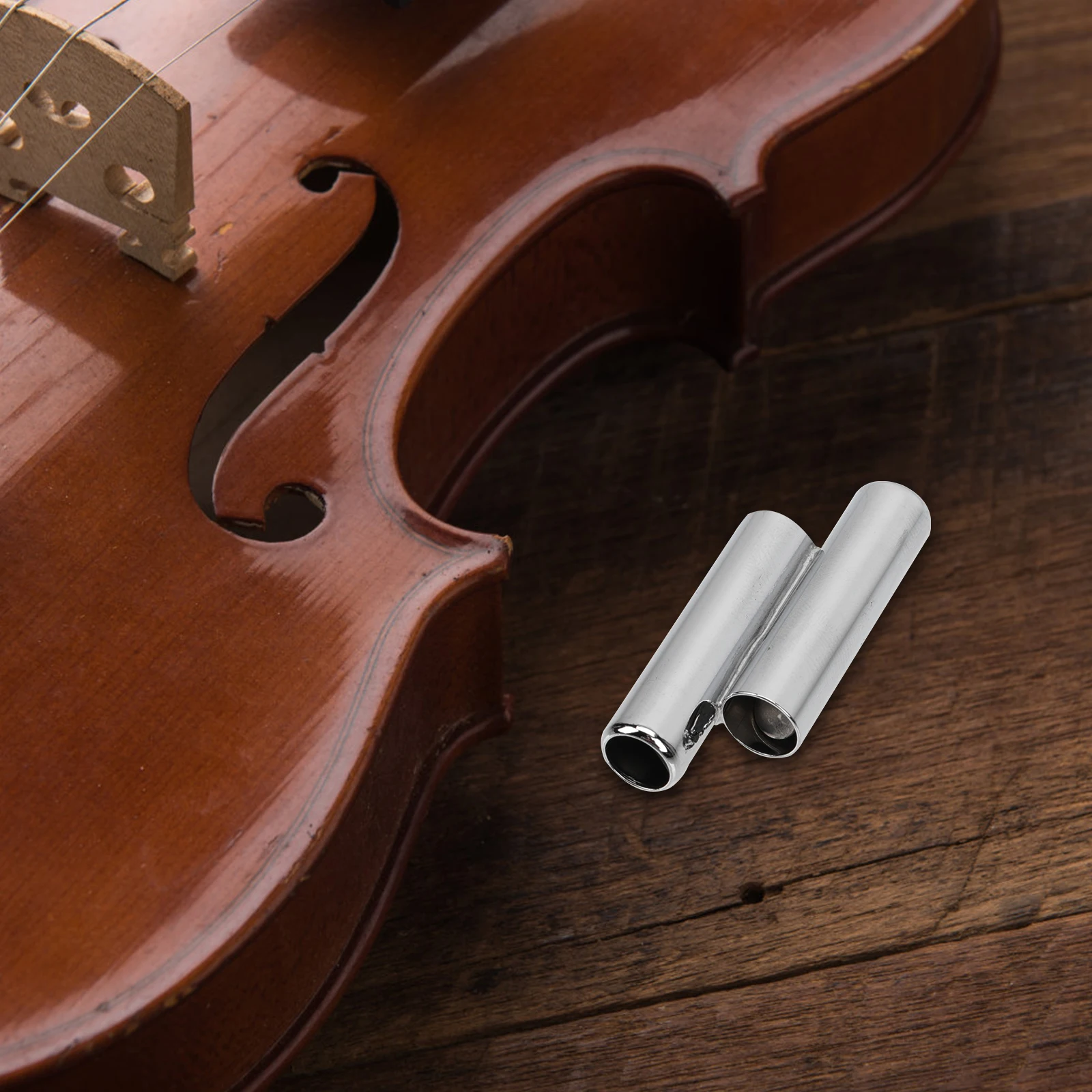 

1 Pc High Precision Stainless Steel Violin Tuner Exquisite Craftsmanship Practical Tool for Chorus Teachers Groups