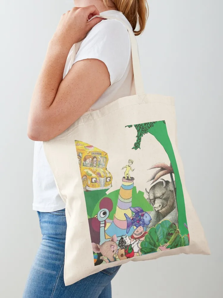 

Classic Kids Books Tote Bag women bag shoping bag Cloth canvas bags