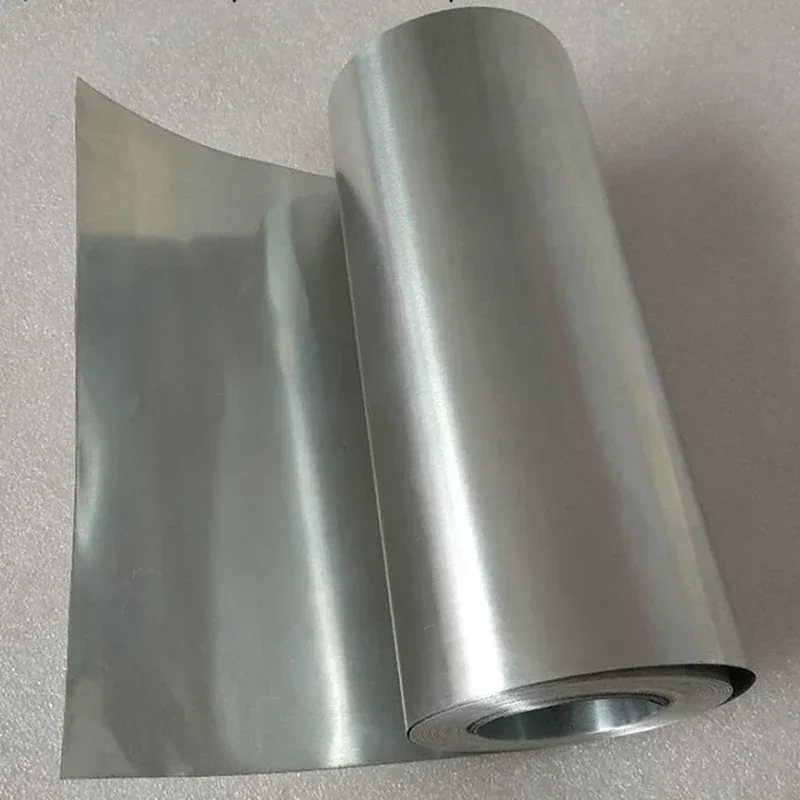 

0.5x100x300mm 1Pcs Zinc Plate high purity Pure Zinc Zn Sheet Plate For Science Lab Accessories battery anode and cathode