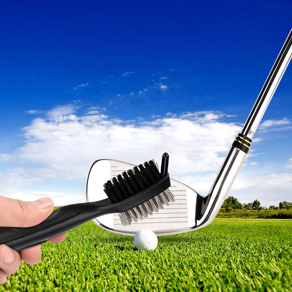 1 مجموعة نادي الغولف الأخدود مبراة مجموعة أدوات دائم النايلون الصلب شعيرات فرشاة لتنظيف صيانة المحمولة تصميم الربيع #6