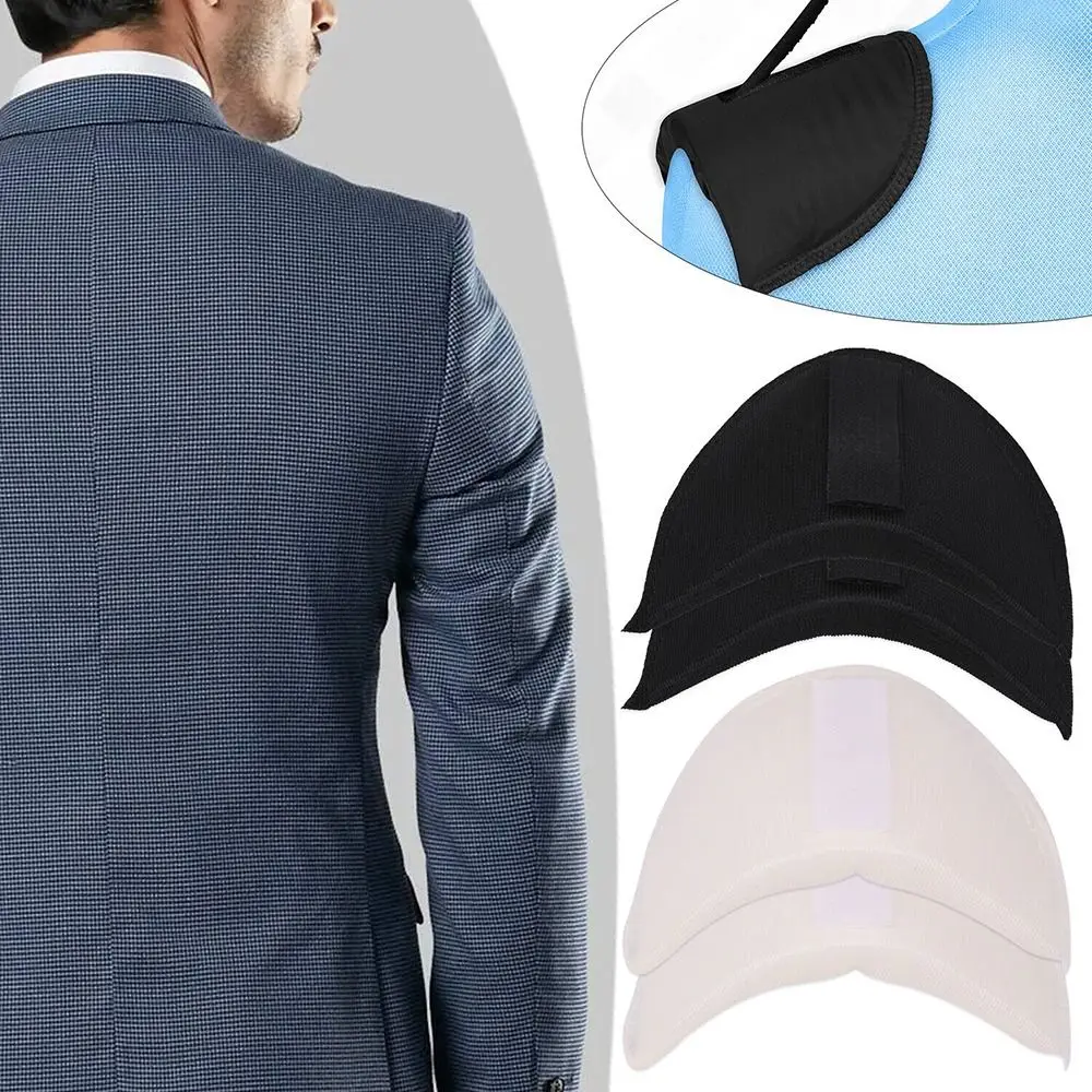 Men Women Soft Padded Shoulder Pad  With Hook And Loop Fastening Encryption Sponge Shoulder Pads Covered Set-in Sewing