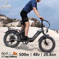 Fafrees FF20 Polar Folding Electric Bicycle 500W Mountian Bike with 48V 20.8 Removable Battery 20\