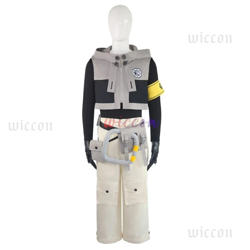 أزياء أنيمي رودو جاشيكوتا التأثيرية أزياء الشرير ستريت الساخن الشرير القصيرة مقنعين سترة الخصر حقيبة موحدة الباروكات ملابس الهالوين للرجال