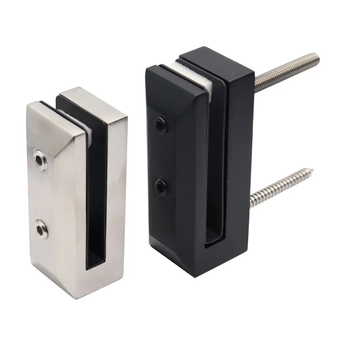 Balustrade Fitting Glass Side Wall Spigot Stainless Steel Wall To Glass Railing Pool Fence Glass Spigot