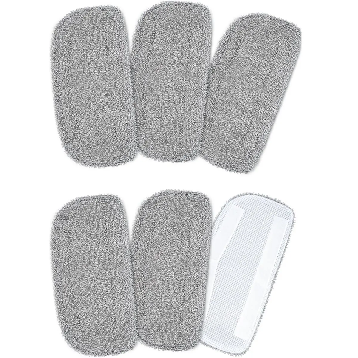 GorFanty GF-6610B/GF-6610, Neugo NE033/NE033M 및 Mxnsewr 스팀 청소기용 스팀 청소기 패드 6팩, 세척 가능한 극세사 천