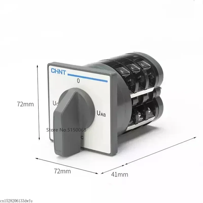 CHNT CHINT Universal Changeover Switch LW5D-16 YH3/3 YH2/2 Third-grade 3-section 16A AC 380V DC 220V