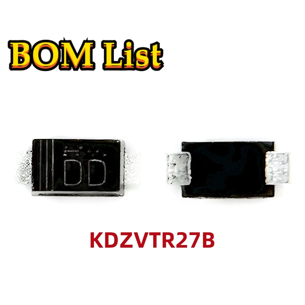 New KDZVTR27B 1W Zener Diodes Marking DD for High Reliability Voltage Regulation Power Management