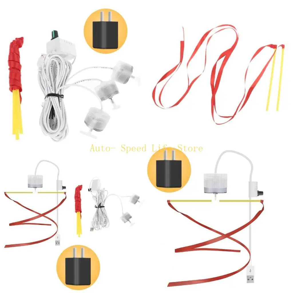 

02DA Fly Outdoor USB -потолочный вентилятор для столов Fly Fan Hepplies / Bugs подальше с помощью USB -зарядного USB