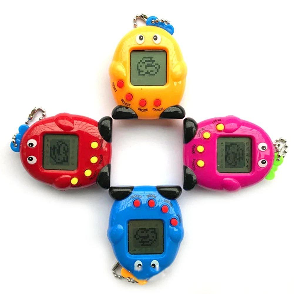 Jogo Pet Eletrônico em Forma de Pinguim Criativo, Brinquedo Tamagotchi, Brinquedos Virtuais para Crianças, Presentes Engraçados, E, 168 Pets em 1