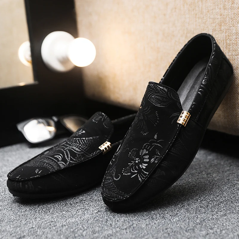 YRZL Driving Loafers Men Casual Shoes Summer Walking Shoes Non Slip Lightweight Sneakers Comfortable Breathable Flats Lazy Shoes