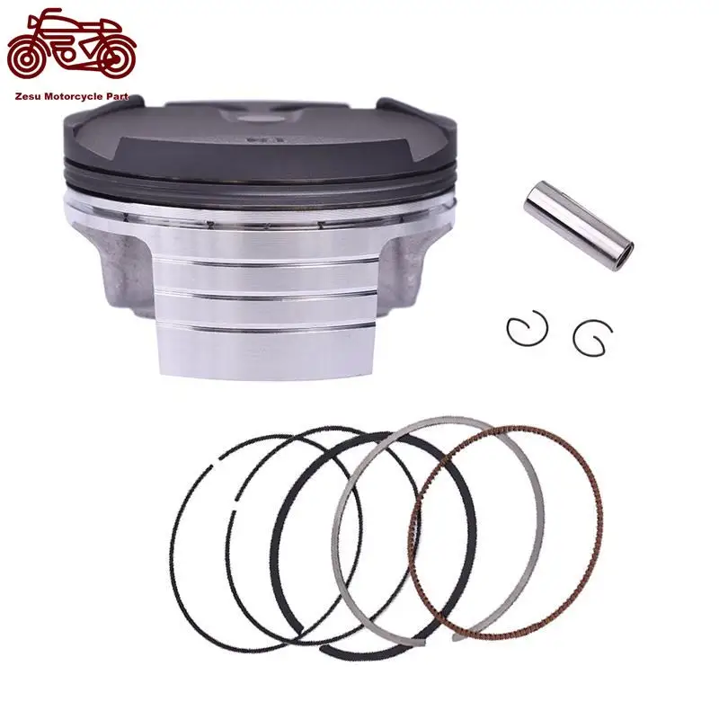 

67mm 67.25mm 67.5mm STD +25 +50 Motorcycle Piston and Ring Kit For Honda CBR600RR A AC F5 2003-2005 CBR600 CBR 600 RR KN9-1