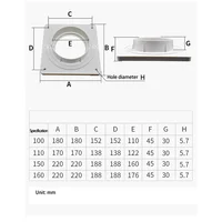 Kit de connecteur de ventilation pour sèche-linge, adaptateur de tuyau à visser, raccord pour climatiseur Portable, raccords de connecteur de conduit d'échappement 6