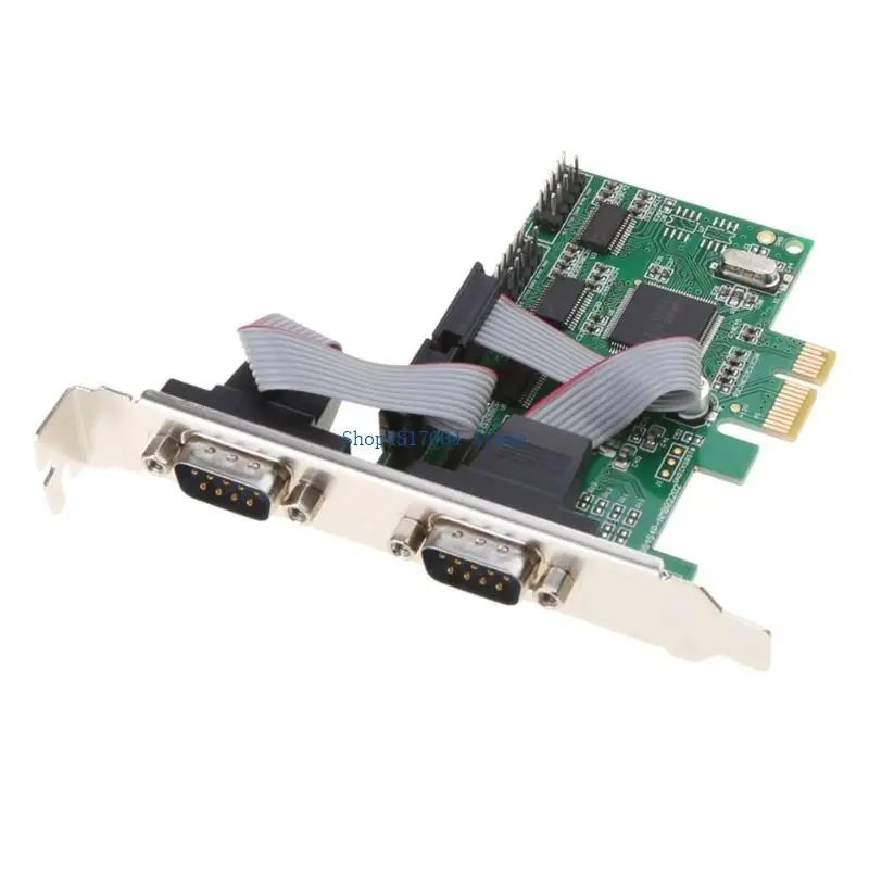 T3LB RS232 DB9 4 Port Expansion Card Compatible 16C55016C55216C554 and 16C750 UART
