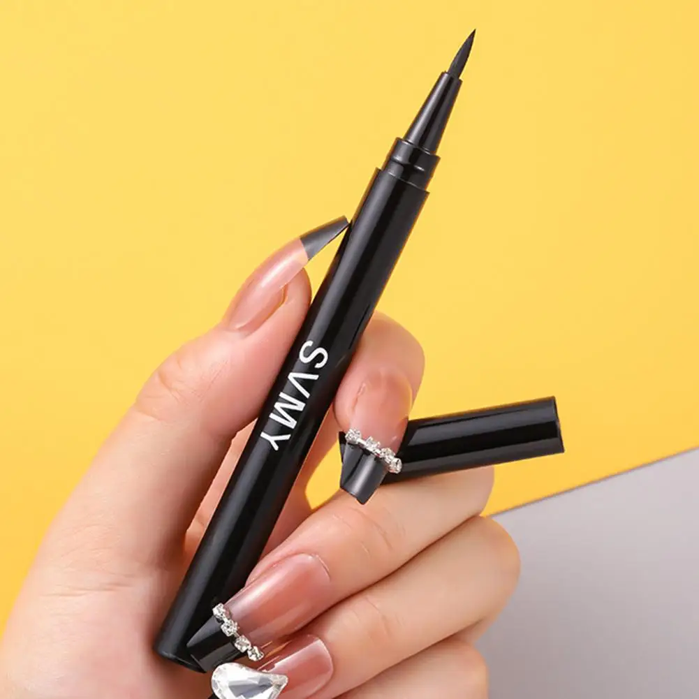 Zwarte Vloeibare Eyeliner Waterdichte Langdurige Eyeliner Snelle Pen Drogen Eyeliner Cosmetische Natuurlijke Vloeibare Potlood Gereedschap Niet W4s4