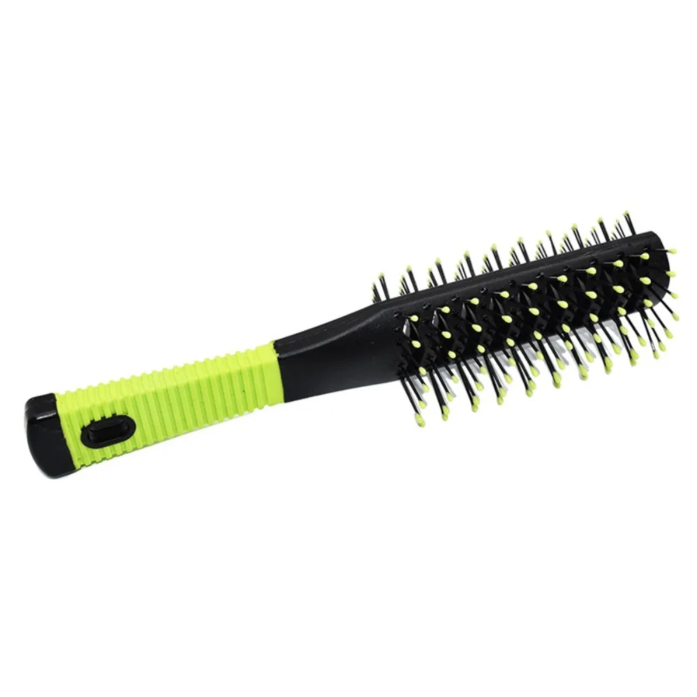 Pro Double Side Massage Comb Wide Teeth Hairstyling Brush Detangling Hair Brush Rib Comb Fluffy Hair