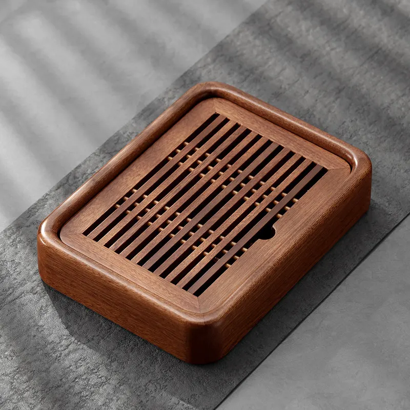 Modern Luxury Tea Tray Solid Wood Home Small Rectangular Tea Tray Living Room Serving bandeija imperial antiga Decorative Tray