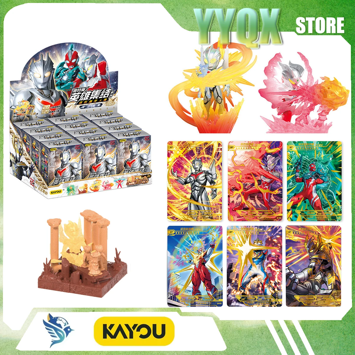 kayou-2026-new-ultraman-eraser-puppet-collection-card-mini-periphery-boy-animation-surprise-gift-like-toy-ornament-decoration