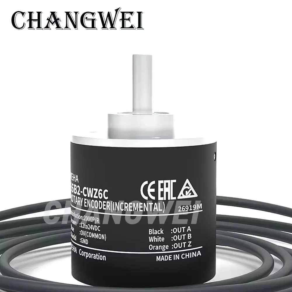 CNC rotary encoder E6B2-CWZ6C new photoelectric rotary incremental encoder CWZ5BCWZ1XCWZ3ECWZ5G1000P/R360