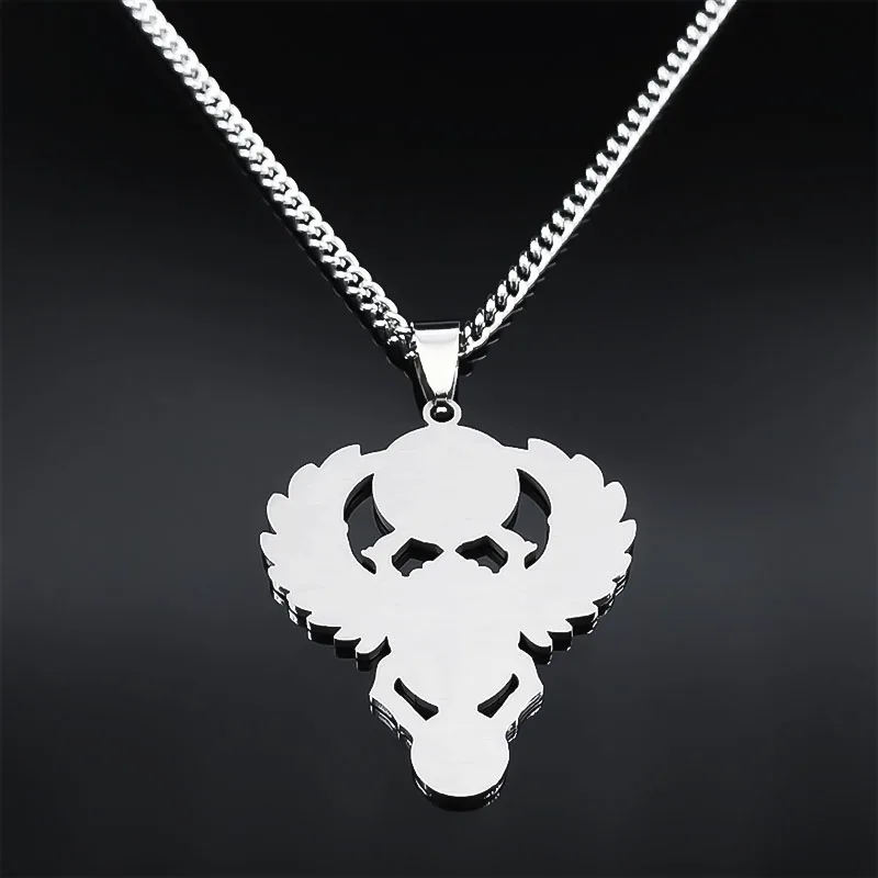 سكراب عين حورس عنخ قلادة الفولاذ المقاوم للصدأ للنساء المصريين القدماء آلهة مفتاح الحياة القلائد مجوهرات هدايا N2336S03 #3