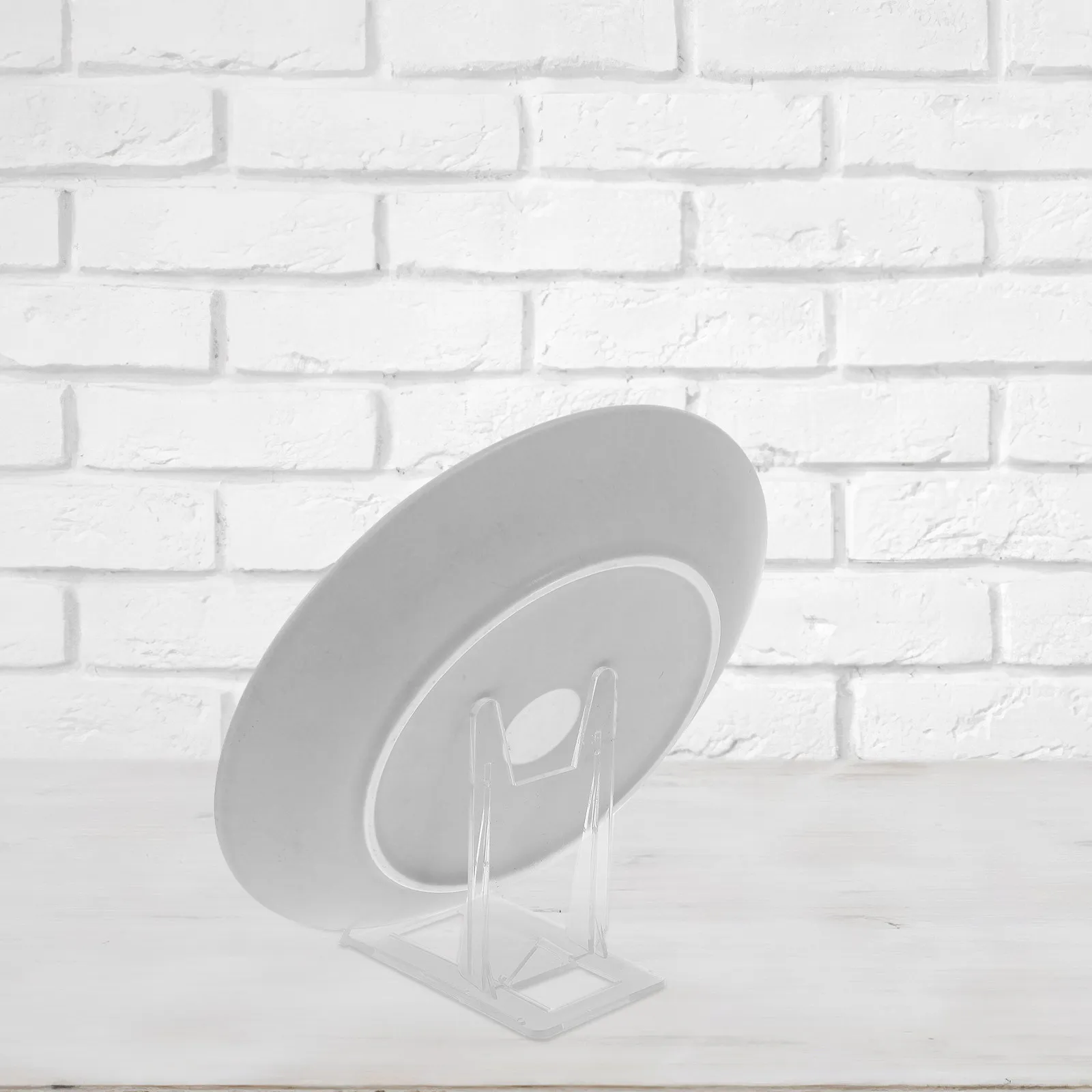 6Pcs Acrylic Display Picture Stand Versatile Tabletop Stand for Plates Books Photo Frames Phones Ornament Decor Retail Display