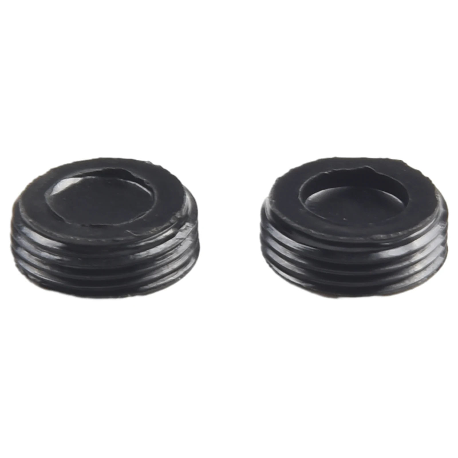 2Pcs Black Carbon Brush Holder Cap Brushes Cover Replacement Parts for Electric Hammer Grinder Hand Drill and More