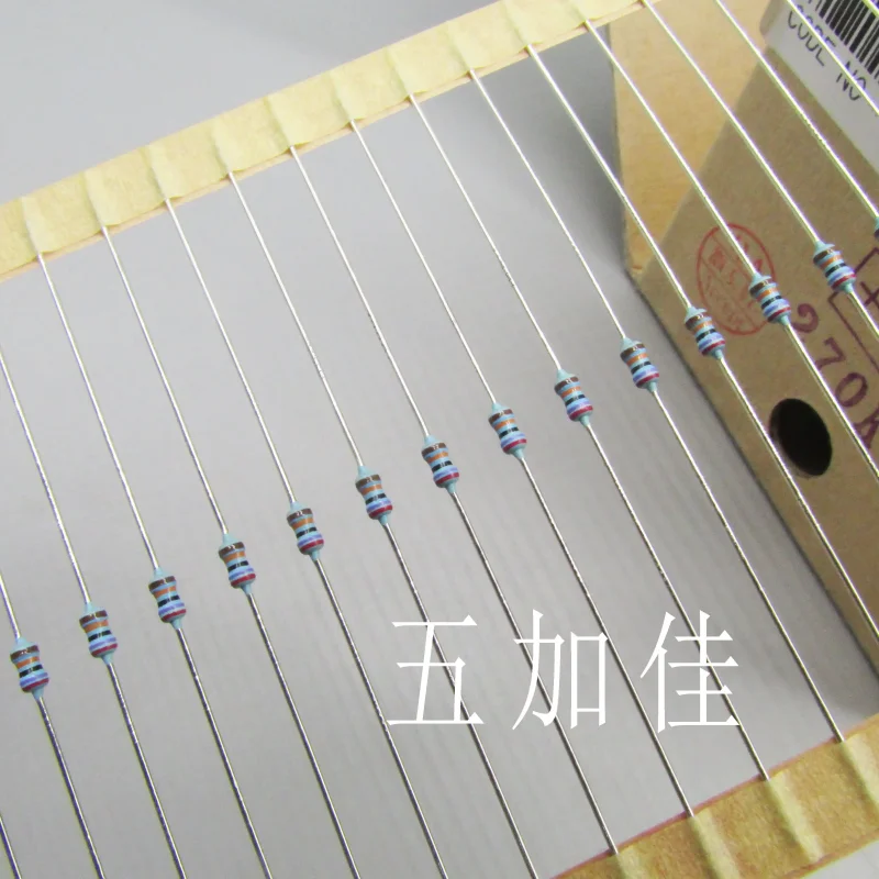 10-100pcs SFR16S0002703FA500 270K 1/2W small volume 0204 imported metal film resistor
